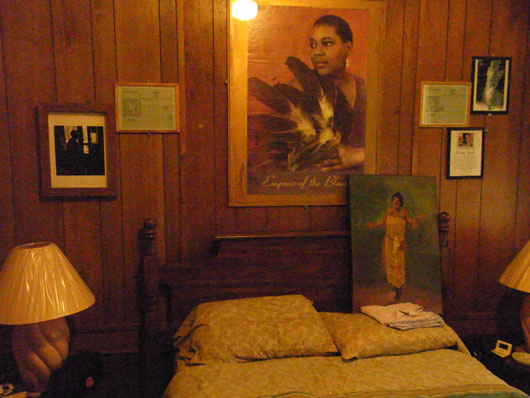 ベッシー・スミスが息を引き取った部屋